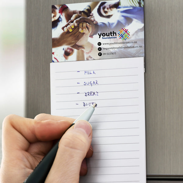 Imprint Magnet Pad - Lined (White)