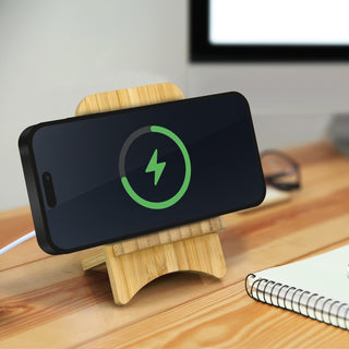 Grove Wireless Charging Stand (Natural) — Feature
