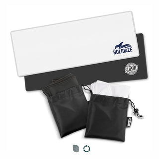 Drift RPET Cooling Towel (Black) — Impact Aware