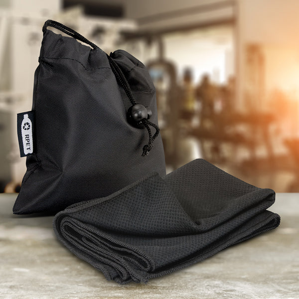Drift RPET Cooling Towel (Black)
