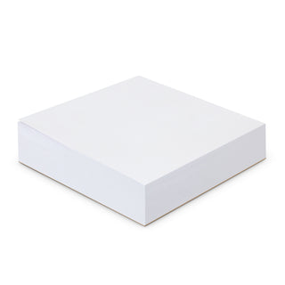 Agogo Memo Cube Note Pad - 200 Leaves (White)