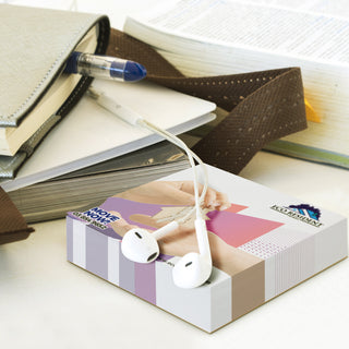 Agogo Memo Cube Note Pad - 200 Leaves (White)