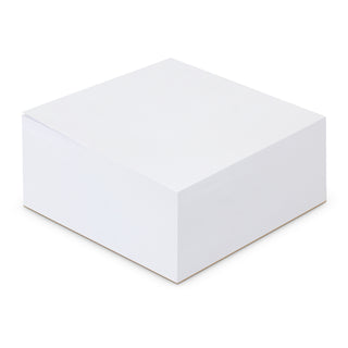 Agogo Memo Cube Note Pad - 400 Leaves (White)