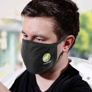 Agogo Reusable 3-ply Cotton Face Mask (Black)