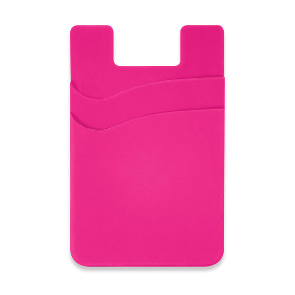 Cipher Dual Silicone Phone Wallet (Navy)