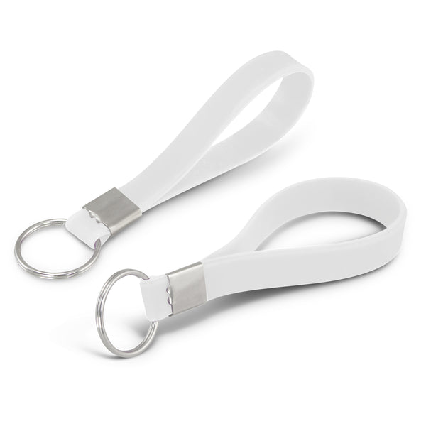 Flex Silicone Key Ring (Yellow)