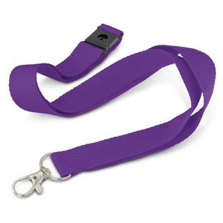 Agogo Glow in the Dark Logo Lanyard (Purple)