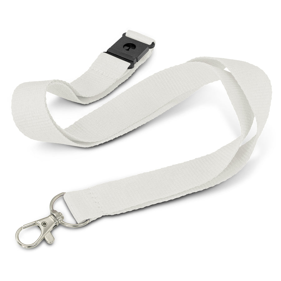 Glow Beacon Logo Lanyard (White)