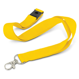 Agogo Glow in the Dark Logo Lanyard (Yellow)