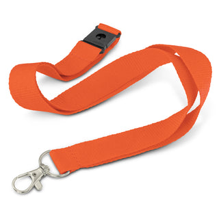 Glow Beacon Logo Lanyard (Purple) — Orange