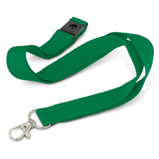 Agogo Glow in the Dark Logo Lanyard (Dark Green)