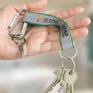 Bright Reflector Key Ring (White) — Feature