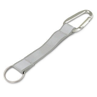Bright Reflector Key Ring (White) — Grey