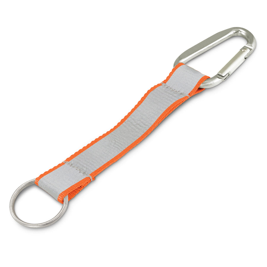 Bright Reflector Key Ring (Orange)