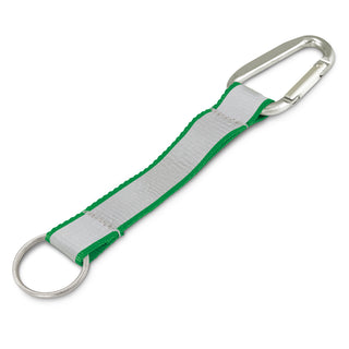 Bright Reflector Key Ring (Dark Blue) — Dark Green