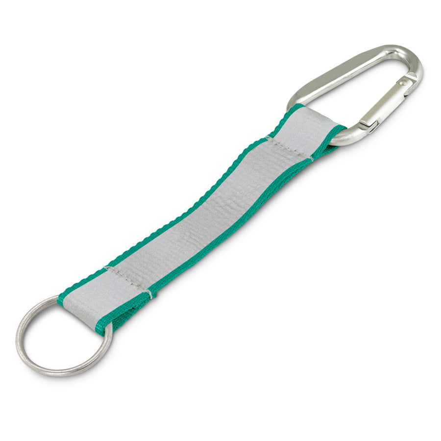 Bright Reflector Key Ring (Teal)
