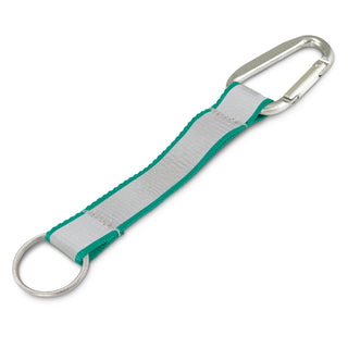 Bright Reflector Key Ring (Dark Green) — Teal