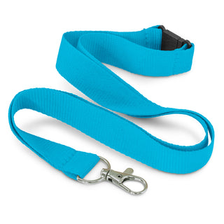 Eco RPET Lanyard (Pink) — Light Blue