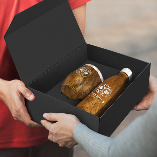 Tasman Vacuum Gift Set (Cordia/Bottle: Wood)