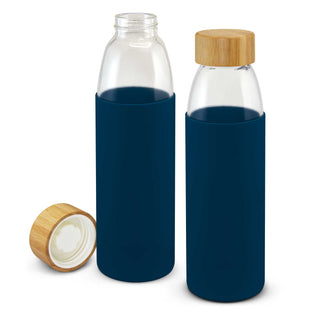 Agogo Solstice Glass Bottle (Navy)