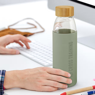 Solstice Glass Bottle (Black) — Feature