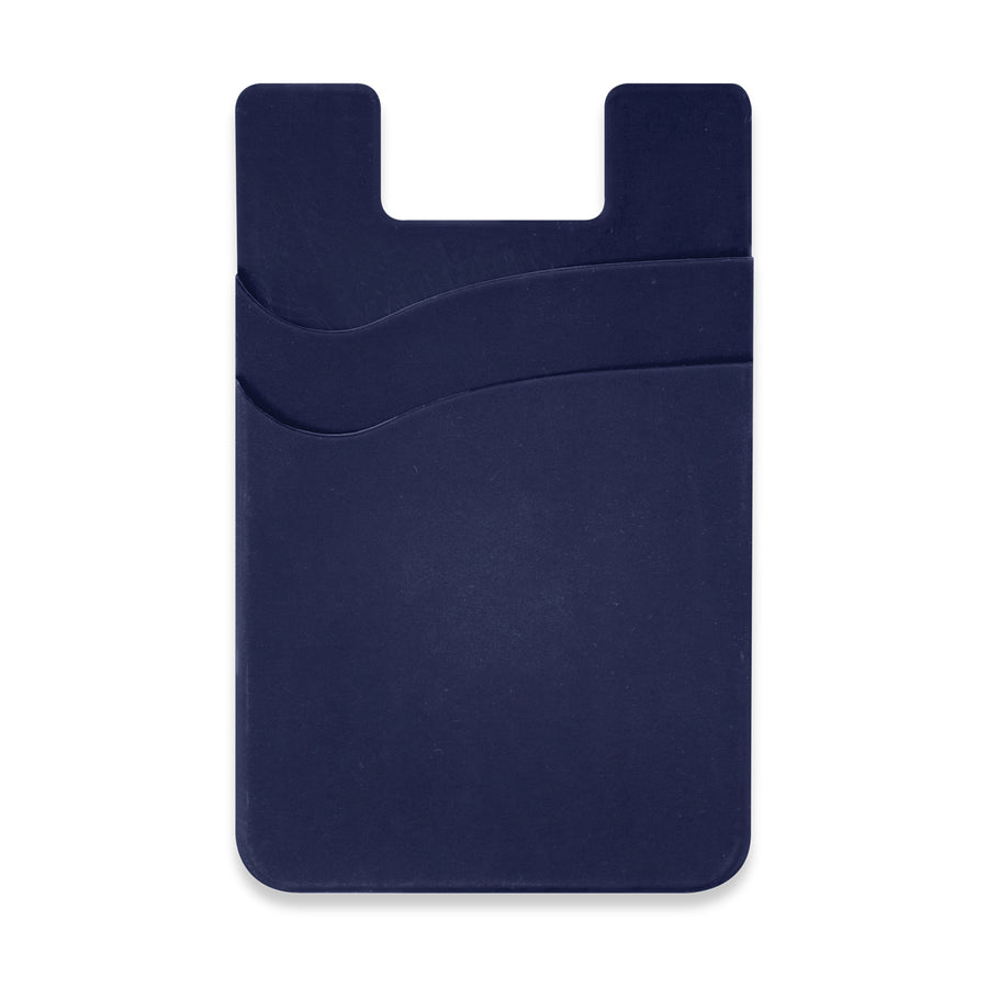 Pixel Dual Silicone Phone Wallet - Full Colour (Navy)