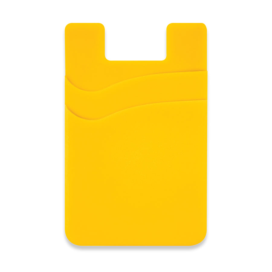Pixel Dual Silicone Phone Wallet - Full Colour (Yellow)