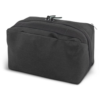 Swiss Peak Toiletry Bag (Black) — Back