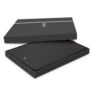 Swiss Peak Heritage A4 Portfolio with Zipper (Black) — Gift Box