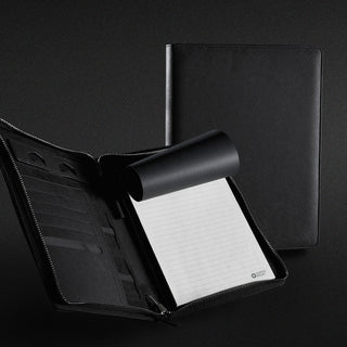 Swiss Peak Heritage A4 Portfolio with Zipper (Black) — Feature