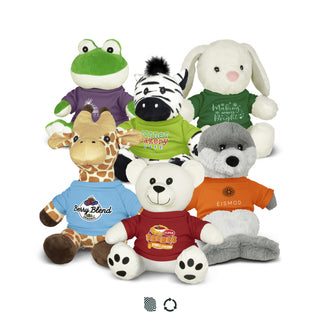 Cuddle Assorted Plush Toys (T-Shirt: White) — Impact Aware