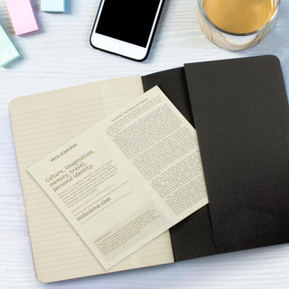Moleskine Cahier Journal (Black) — Feature