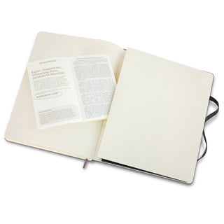 Moleskine Classic Soft Cover Notebook - Extra Large (Black) — Pocket