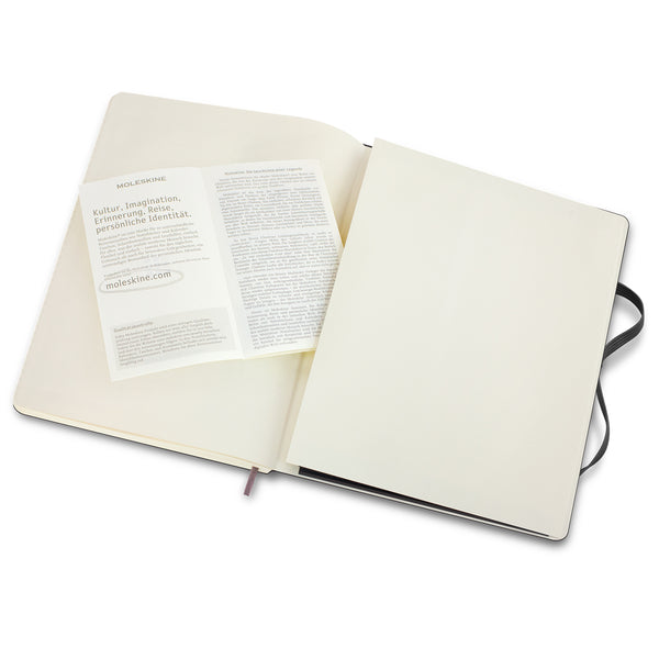 Moleskine Classic Soft Cover Notebook - Extra Large (Black)
