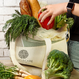 Laurel Cotton Tote Bag (Natural) — Impact Aware