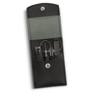 Flint Manicure Set (Black) — Internal