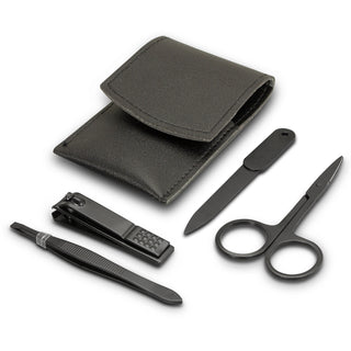 Flint Manicure Set (Black) — Manicure Set