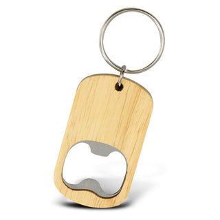 Agogo Malta Bottle Opener Key Ring (Natural)