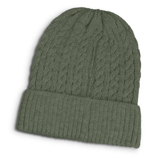 Printwear Altitude Knit Beanie (Olive)