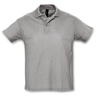 SOLS Summer II Mens Polo (Grey Melange)