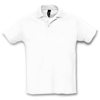 SOLS Summer II Mens Polo (White)