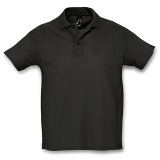 SOLS Summer II Mens Polo (Black)