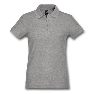 SOLS Passion Womens Polo (Grey Melange)