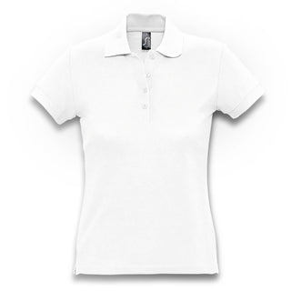 SOLS Passion Womens Polo (White)