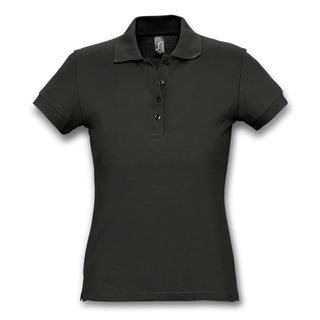 SOLS Passion Womens Polo (Black)