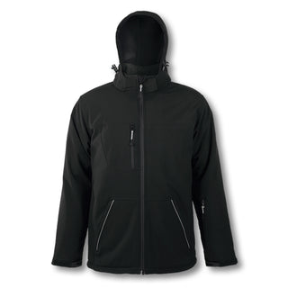 SOLS Rock Men's Softshell Jacket (Black)