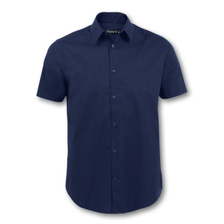 SOLS Broadway Short Sleeve Shirt (Dark Blue)