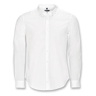 SOLS Blake Men's Long Sleeve Shirt (White)