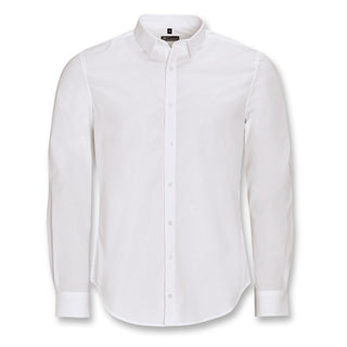 SOLS Blake Men's Long Sleeve Shirt (Pearl)