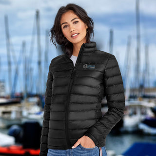 SOLS Wilson Women's Puffer Jacket (Black)